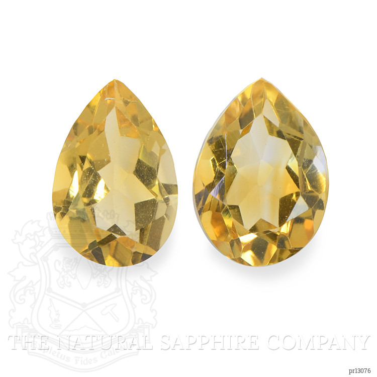 3.90 Ct.Tw. Citrine Pair from Brazil