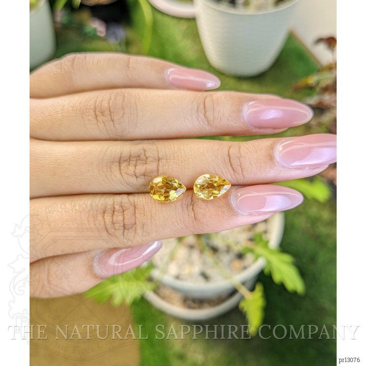 3.90 Ct.Tw. Citrine Pair from Brazil