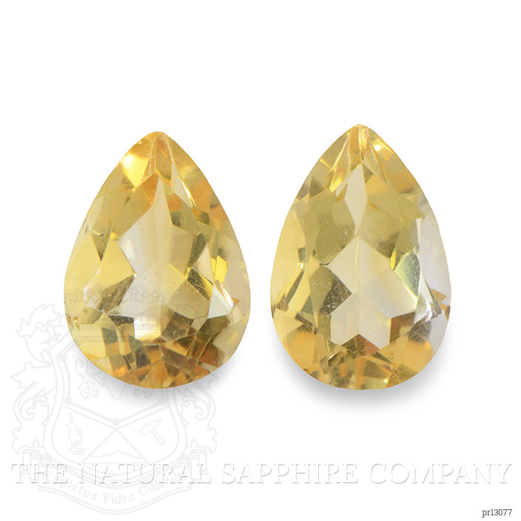 3.92 Ct.Tw. Citrine Pair from Brazil