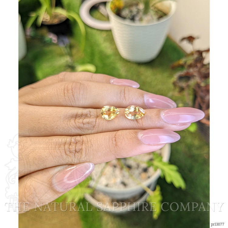 3.92 Ct.Tw. Citrine Pair from Brazil