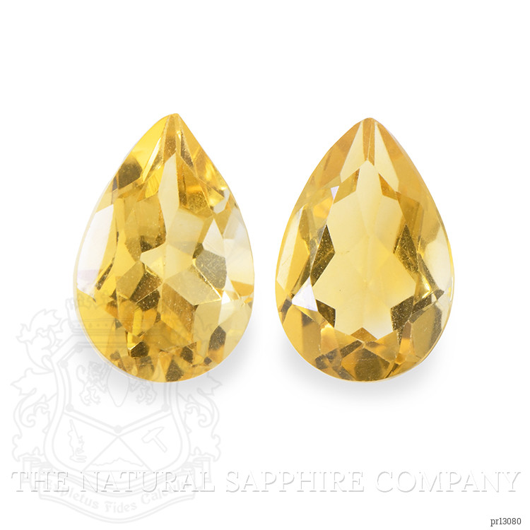 3.62 Ct.Tw. Citrine Pair from Brazil