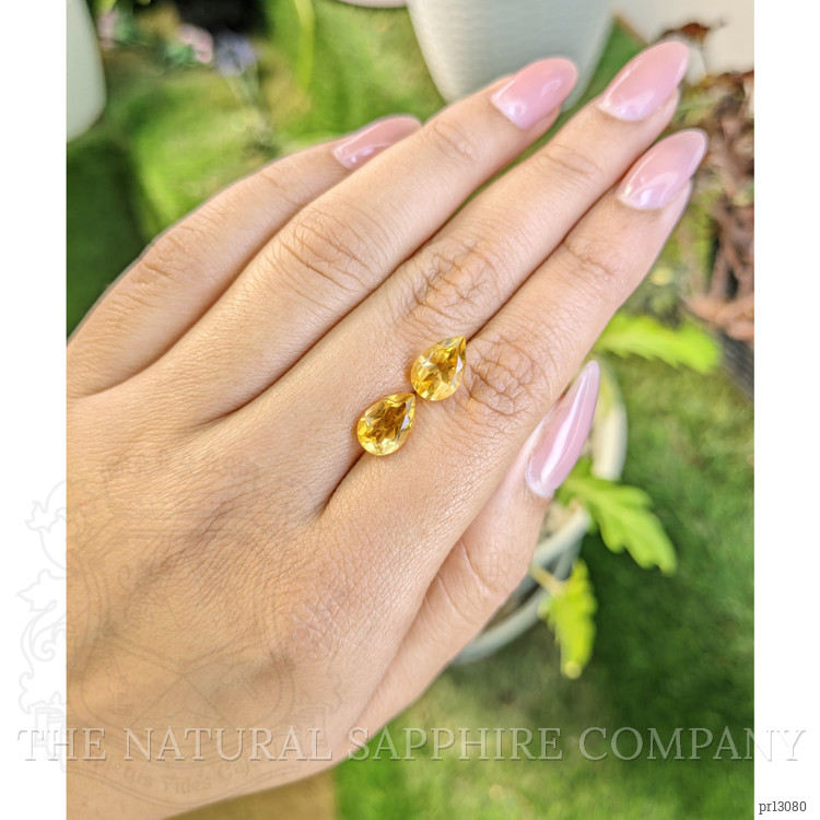 3.62 Ct.Tw. Citrine Pair from Brazil