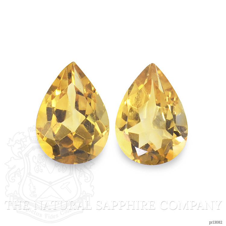 3.60 Ct.Tw. Citrine Pair from Brazil