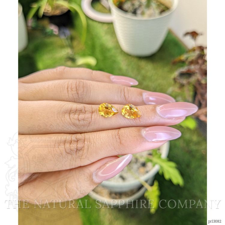 3.60 Ct.Tw. Citrine Pair from Brazil