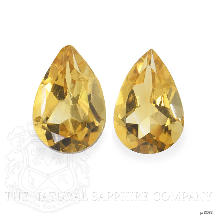 3.54 Ct.Tw. Citrine Pair from Brazil