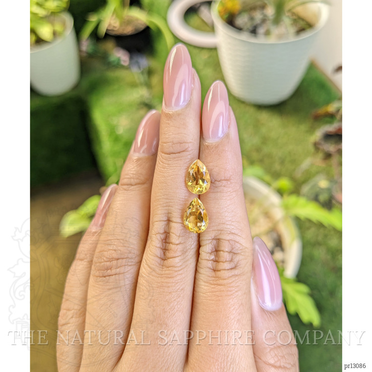 3.58 Ct.Tw. Citrine Pair from Brazil