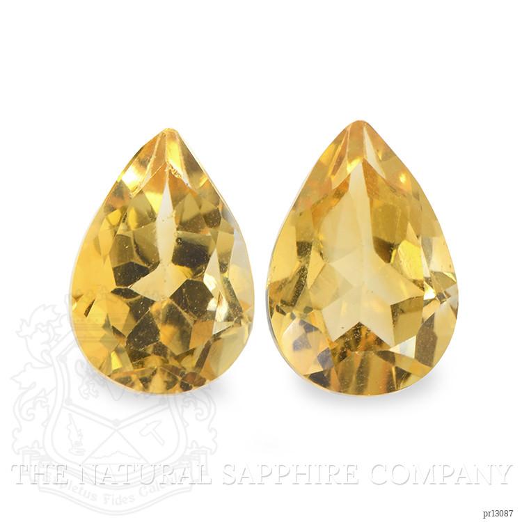3.65 Ct.Tw. Citrine Pair from Brazil