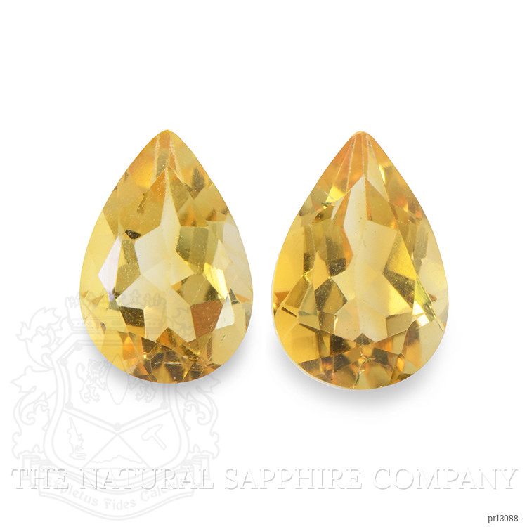 3.76 Ct.Tw. Citrine Pair from Brazil