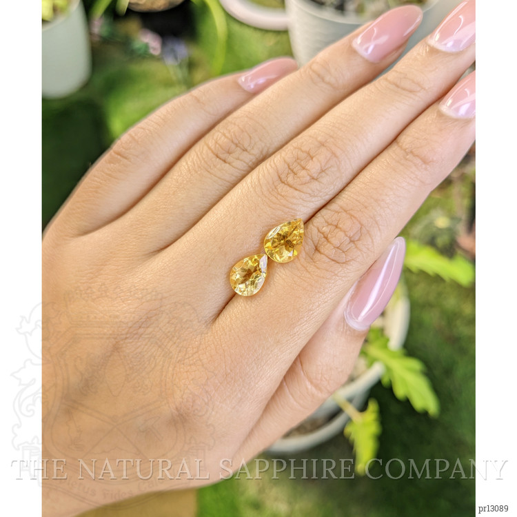 3.67 Ct.Tw. Citrine Pair from Brazil