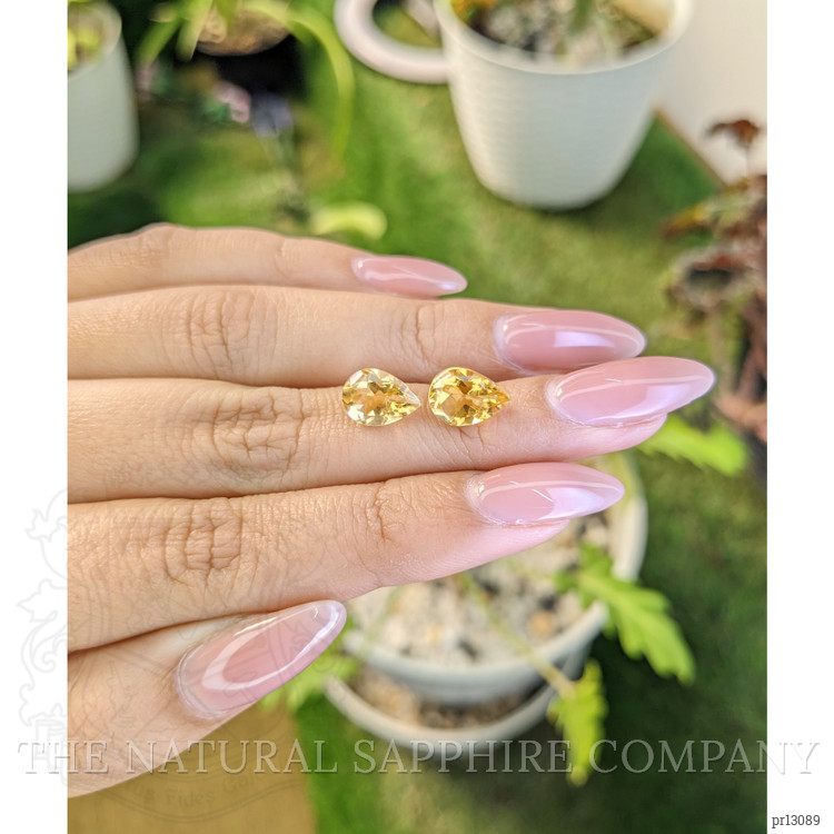 3.67 Ct.Tw. Citrine Pair from Brazil