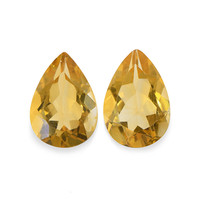 3.17 Ct.Tw.Total Carat Weight Citrine Pair from Brazil Image