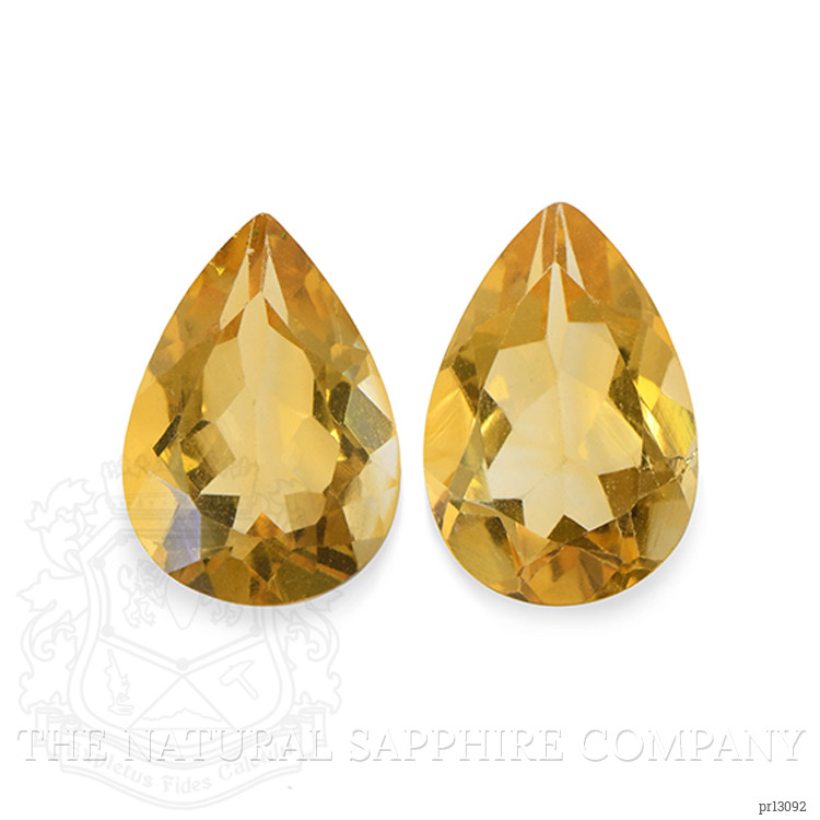 3.17 Ct.Tw. Citrine Pair from Brazil