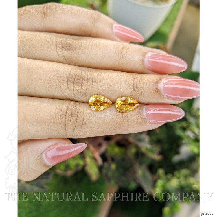3.17 Ct.Tw. Citrine Pair from Brazil