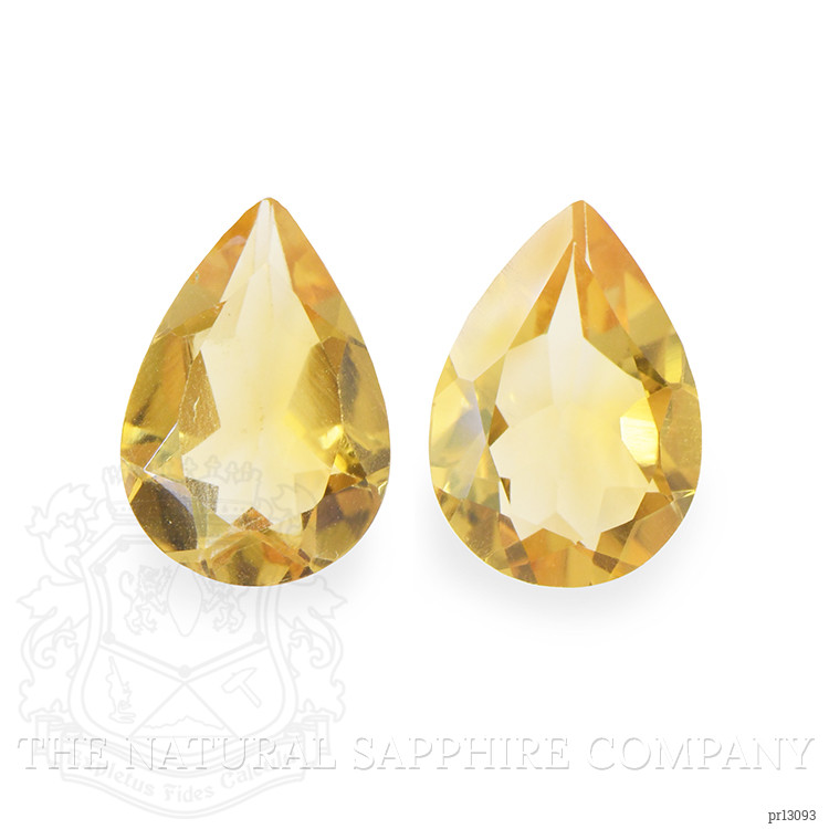 2.91 Ct.Tw. Citrine Pair from Brazil