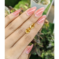 2.91&nbsp;Ct.Tw.Total Carat Weight Citrine Pair from Brazil Life Style