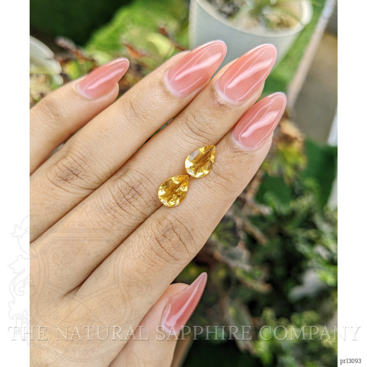 2.91 Ct.Tw. Citrine Pair from Brazil