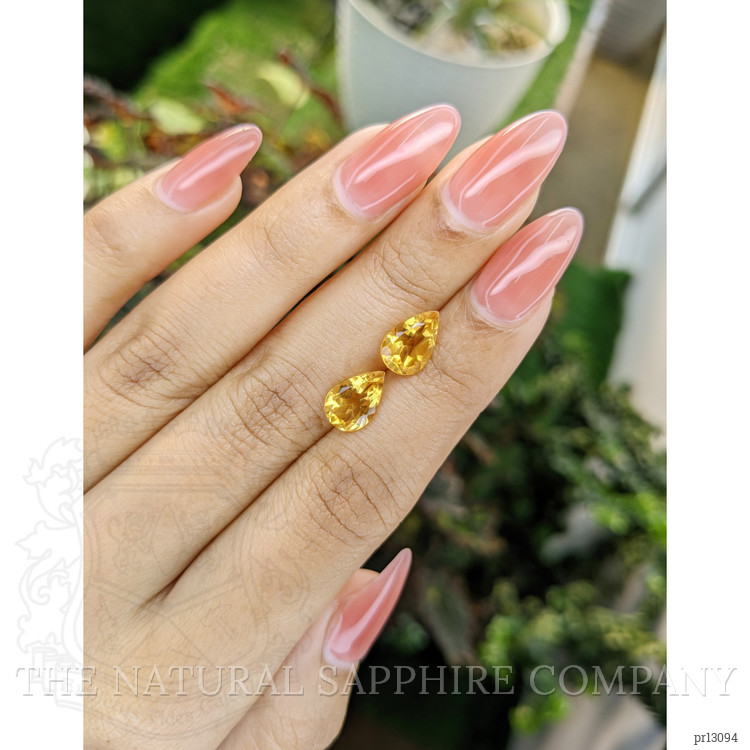 3.32 Ct.Tw. Citrine Pair from Brazil