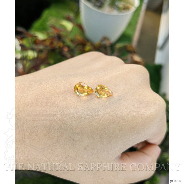 2.98 Ct.Tw. Citrine Pair from Brazil