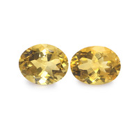 6.25 Ct.Tw. Oval Citrine Pair