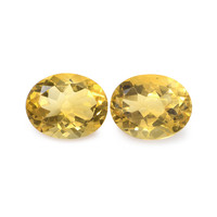 6.16 Ct.Tw. Oval Citrine Pair