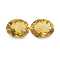 5.92 Ct.Tw. Oval Citrine Pair