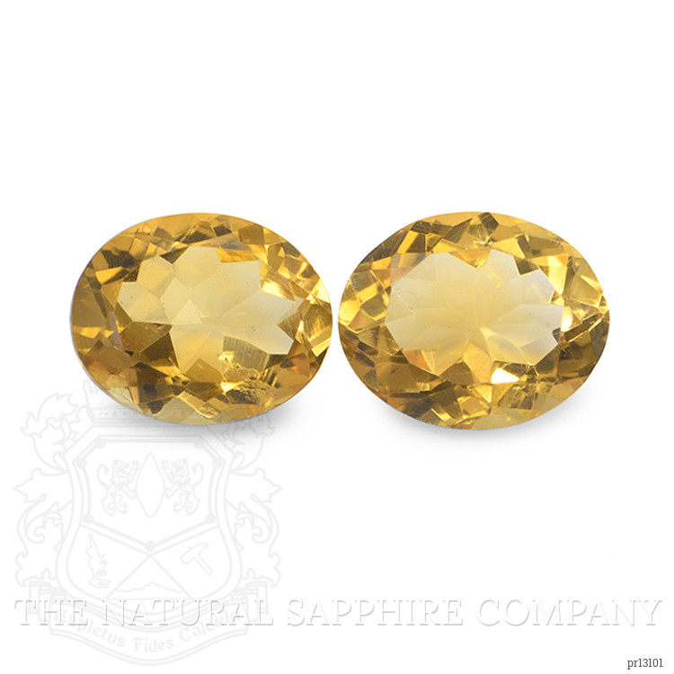 5.92 Ct.Tw. Citrine Pair from Brazil