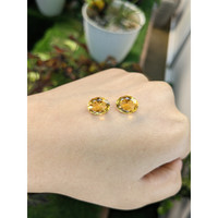 5.92 Ct.Tw.Total Carat Weight Citrine Pair from Brazil Life Style
