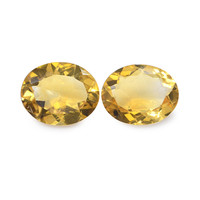 5.15 Ct.Tw. Oval Citrine Pair