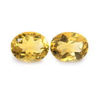 5.81 Ct.Tw. Oval Citrine Pair