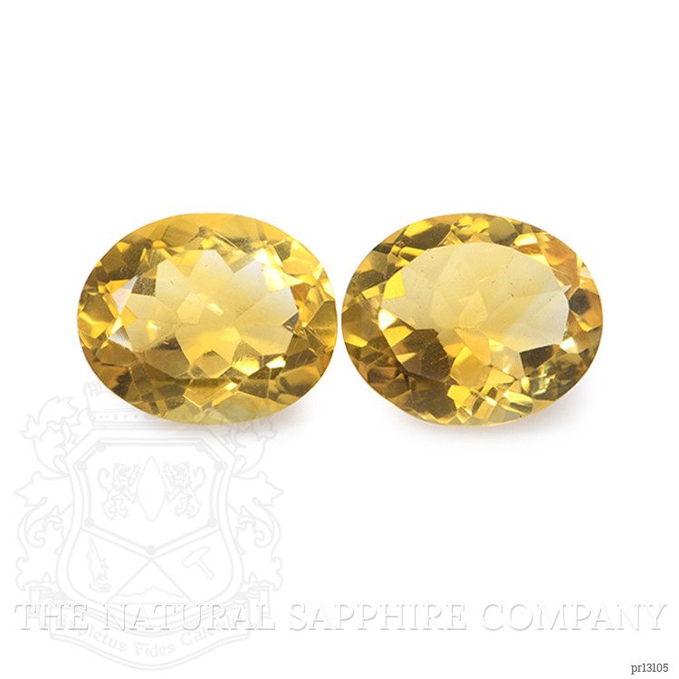 5.51 Ct.Tw. Citrine Pair from Brazil