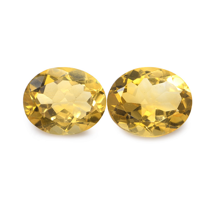 6.34 Ct.Tw. Citrine Pair from Brazil