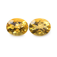 6.27 Ct.Tw. Oval Citrine Pair