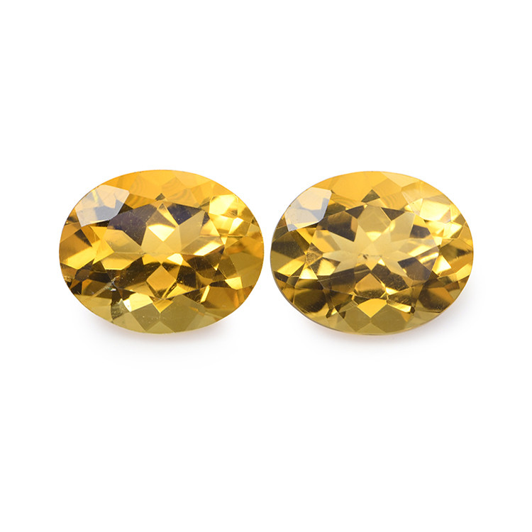 6.27 Ct.Tw. Citrine Pair from Brazil