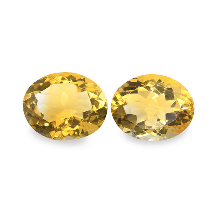 5.55 Ct.Tw. Citrine Pair from Brazil