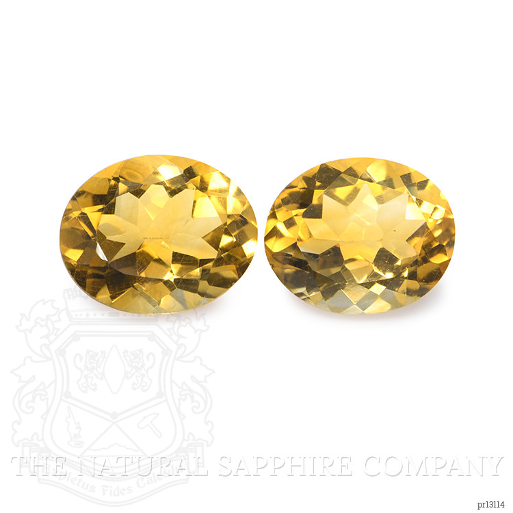 5.86 Ct.Tw. Citrine Pair from Brazil