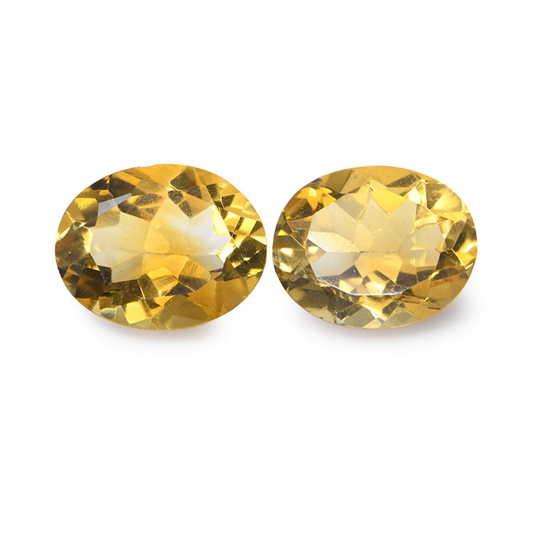 5.73 Ct.Tw. Citrine Pair from Brazil