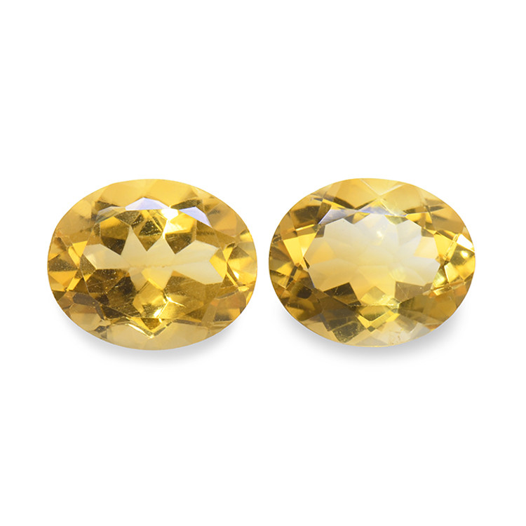 6.36 Ct.Tw. Citrine Pair from Brazil