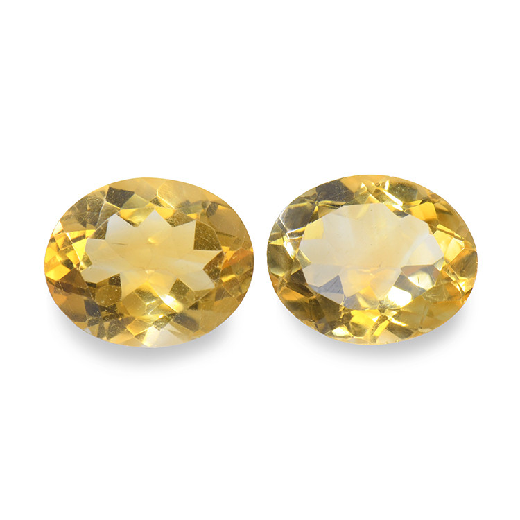 6.17 Ct.Tw. Citrine Pair from Brazil