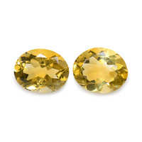 5.67 Ct.Tw. Oval Citrine Pair