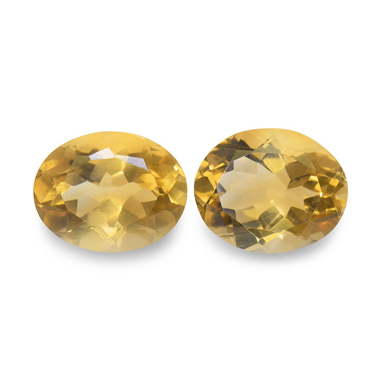 6.29 Ct.Tw. Citrine Pair from Brazil