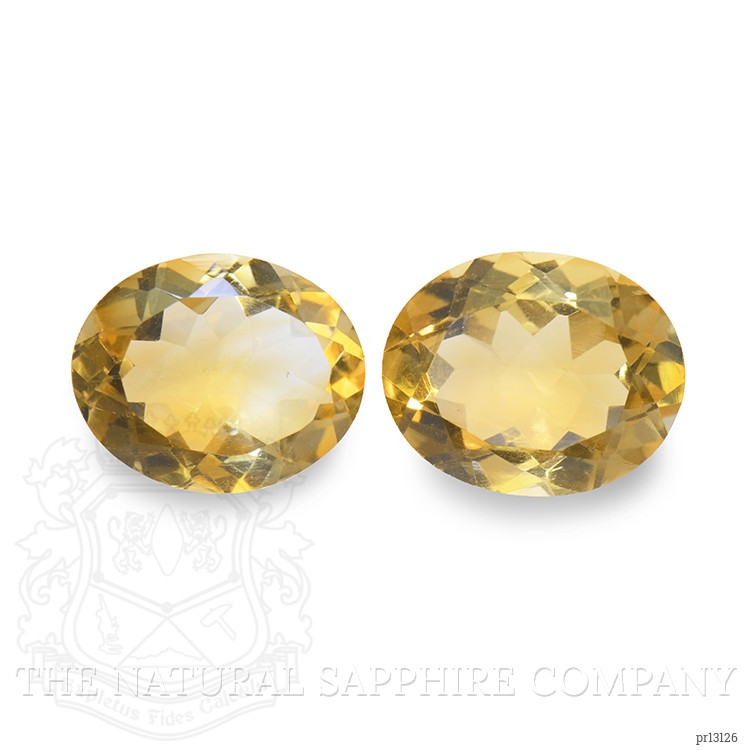 5.47 Ct.Tw. Citrine Pair from Brazil