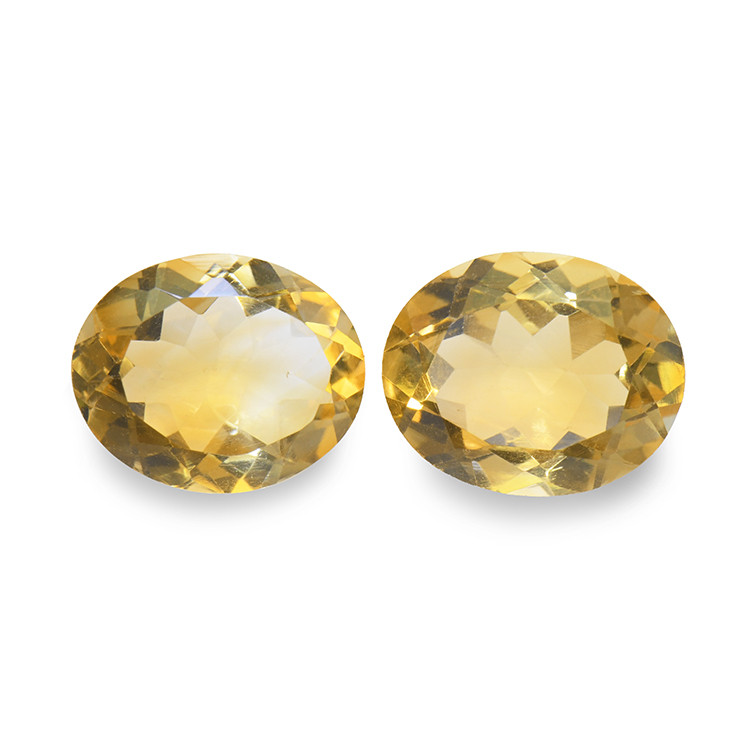 5.47 Ct.Tw. Citrine Pair from Brazil