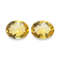 5.14 Ct.Tw. Oval Citrine Pair
