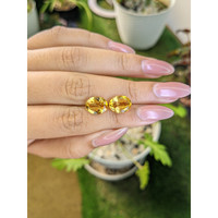 5.14&nbsp;Ct.Tw.Total Carat Weight Citrine Pair from Brazil Life Style