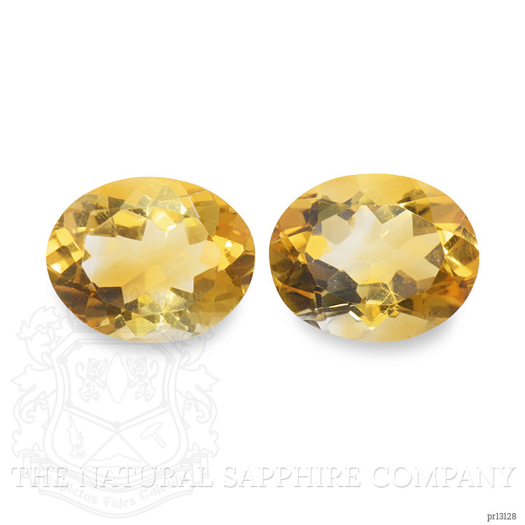 5.78 Ct.Tw. Citrine Pair from Brazil