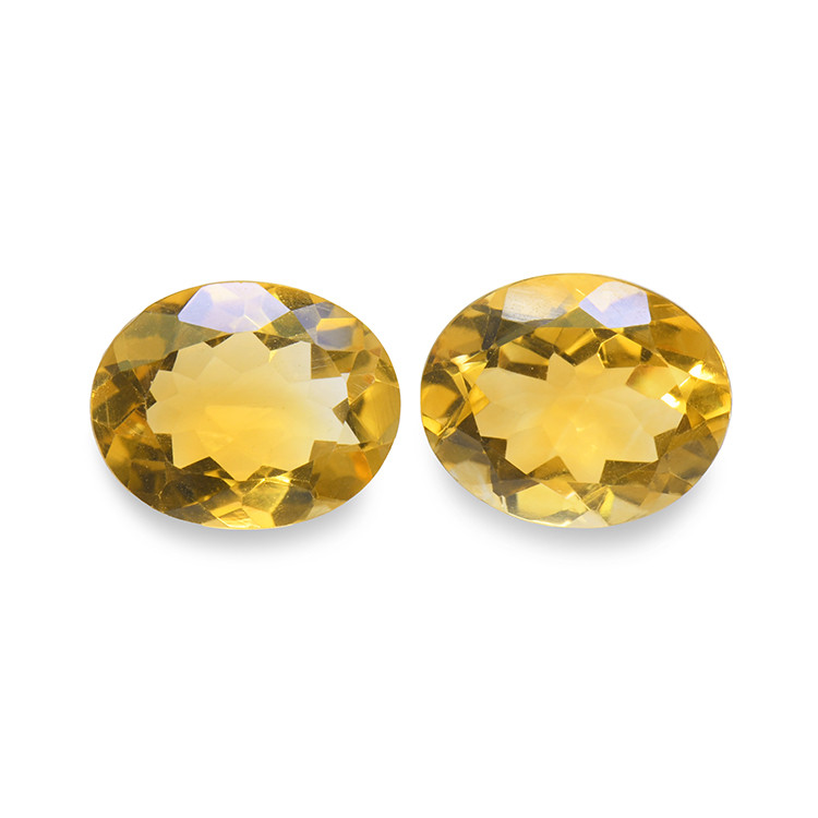 5.80 Ct.Tw. Citrine Pair from Brazil