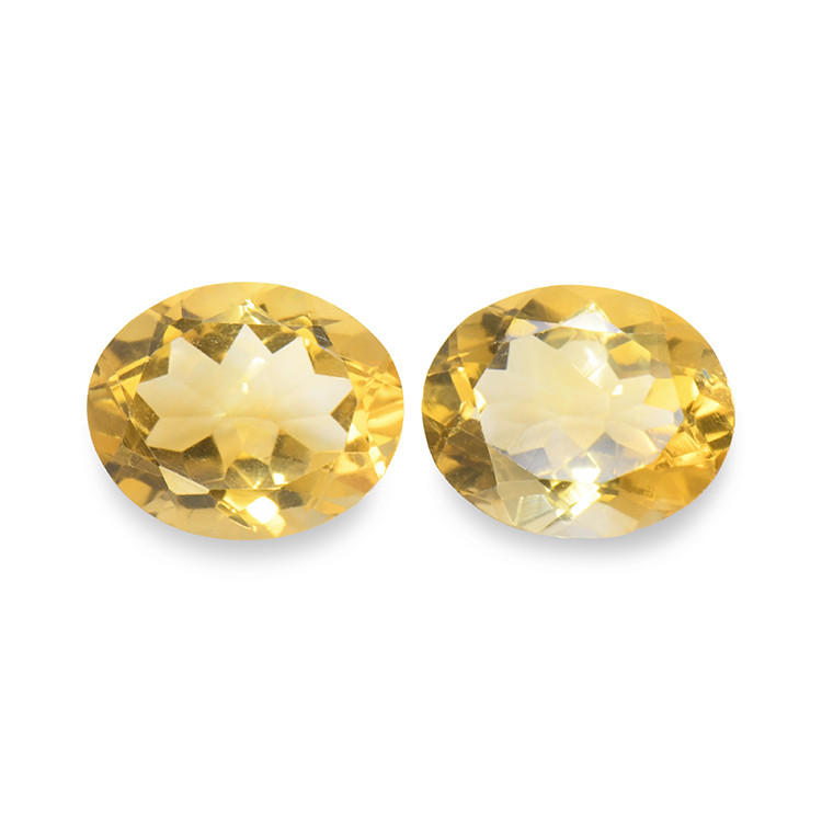 5.99 Ct.Tw. Citrine Pair from Brazil