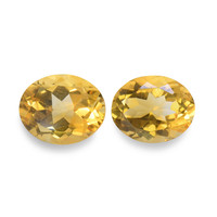 6.95 Ct.Tw. Oval Citrine Pair