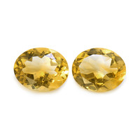 5.68 Ct.Tw. Oval Citrine Pair