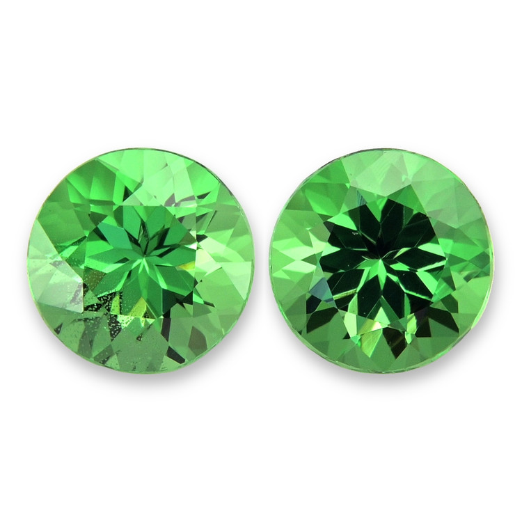 1.30 Ct.Tw. Tsavorite Garnet Pair from Tanzania